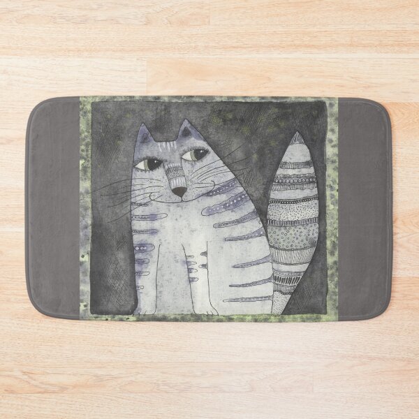 Item preview, Gray cat designed and sold by TatianaAltati.