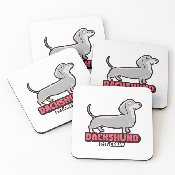Item preview, Dachshund Pit Crew designed and sold by LongDogStuff.