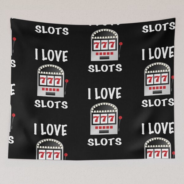 Item preview, I Love Slots, I Love Gambling designed and sold by SportyDogShop.