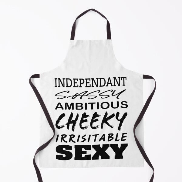 Item preview, independant, sassy, ambitious, cheeky, irrisitable, sexy t-shirt design designed and sold by Mylecm.