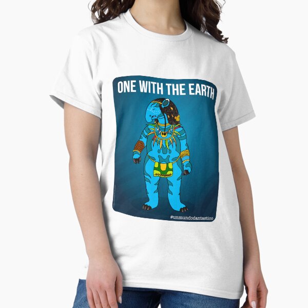 ONE WITH THE EARTH Camiseta clásica