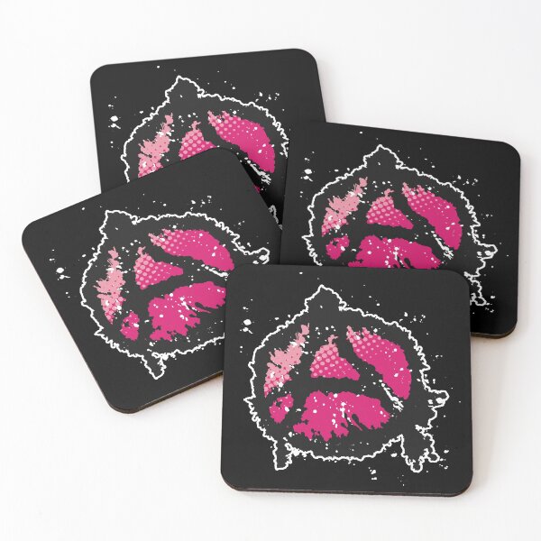Item preview, Anarchy Symbol in Magenta Pink designed and sold by iscaStudioArt.