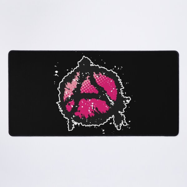 Item preview, Anarchy Symbol in Magenta Pink designed and sold by iscaStudioArt.