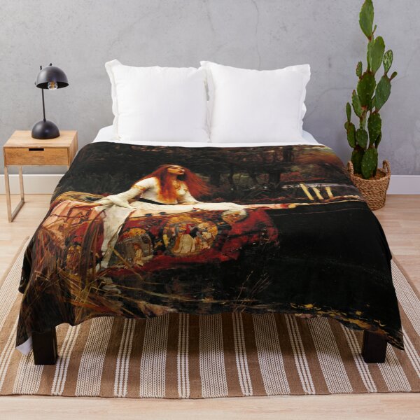 Item preview, LADY OF THE SHALOTT by John William Waterhouse designed and sold by BulganLumini.