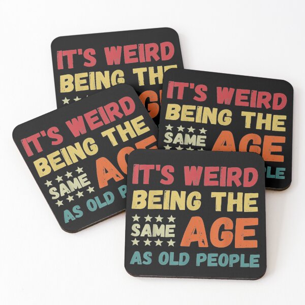 Item preview, Funny It's Weird Being The Same Age As Old People Christmas designed and sold by perkinshancock.