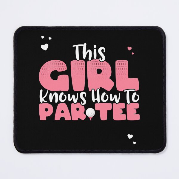 Item preview, This Girl Knows How To Par Tee - Funny Lets Party Golf Gift graphic designed and sold by theodoros20.