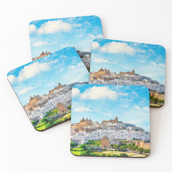 Item preview, Ostuni white town skyline, Puglia, Italy designed and sold by Stefano Orazzini.