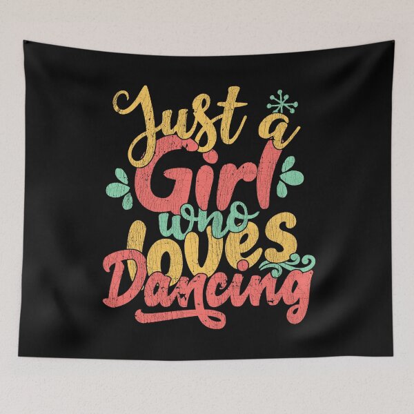 Item preview, Just A Girl Who Loves Dancing Gift for Dancers product designed and sold by theodoros20.