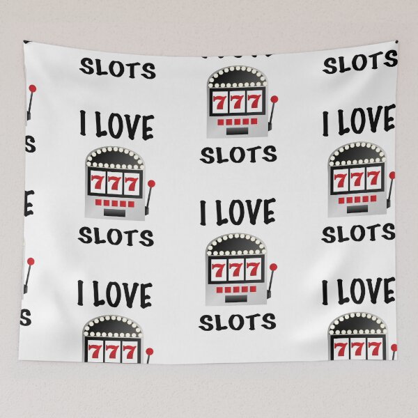 Item preview, I Love Slots, I Love Gambling designed and sold by SportyDogShop.