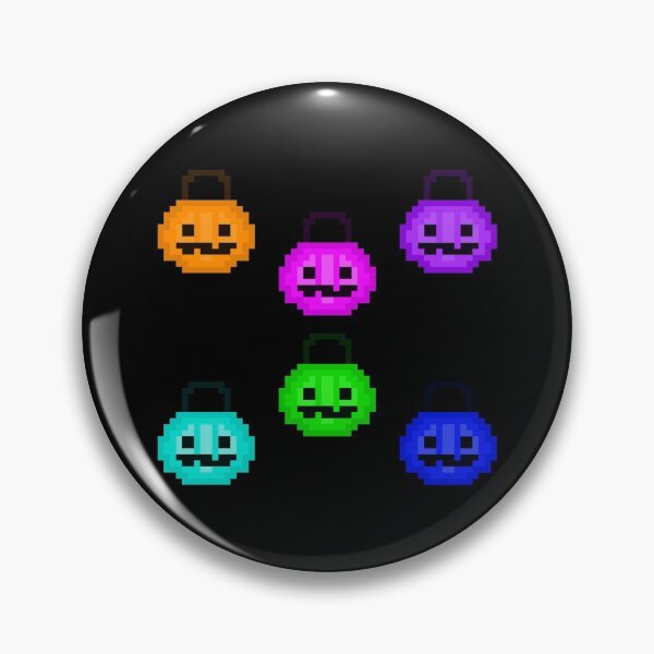 Item preview, Plastic Pixel Pumpkins designed and sold by rin3d .