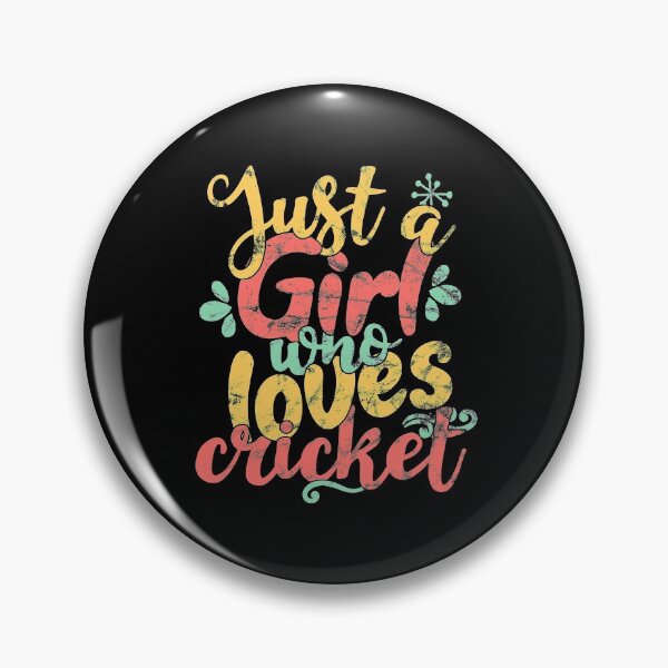 Item preview, Just A Girl Who Loves Cricket - Bat and Ball game Gift design designed and sold by theodoros20.