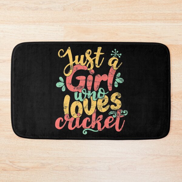 Item preview, Just A Girl Who Loves Cricket - Bat and Ball game Gift design designed and sold by theodoros20.