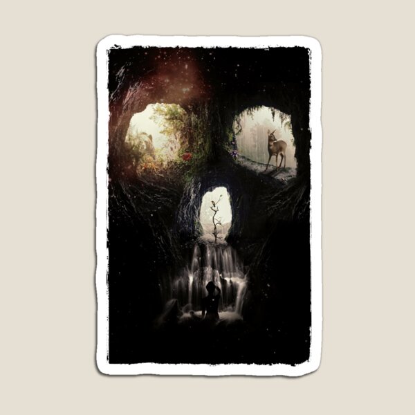 Cave Skull Magnet