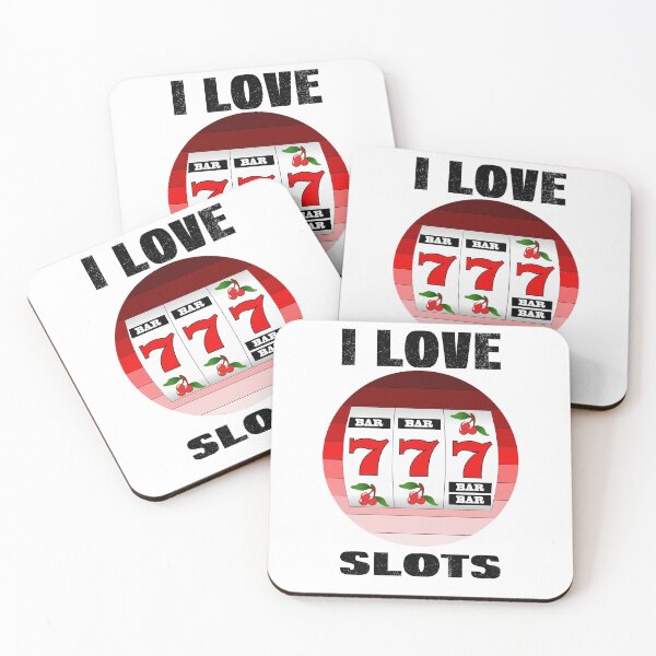 Item preview, I Love Slots, I Love Gambling designed and sold by SportyDogShop.