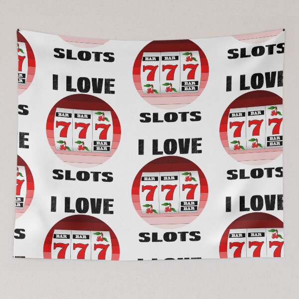 Item preview, I Love Slots, I Love Gambling designed and sold by SportyDogShop.