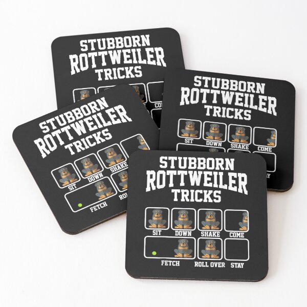 Item preview, Funny Rottweiler Stubborn Dog Tricks Dog Mom Gift   designed and sold by joh1zwfkristy.