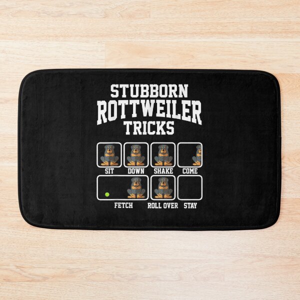 Item preview, Funny Rottweiler Stubborn Dog Tricks Dog Mom Gift   designed and sold by joh1zwfkristy.