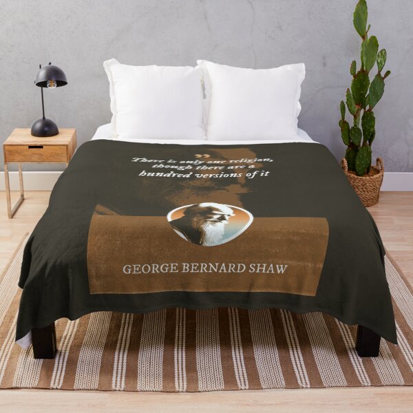 Item preview, George Bernard Shaw - There is only one religion, though there are a hundred versions of it designed and sold by Syahrasi.