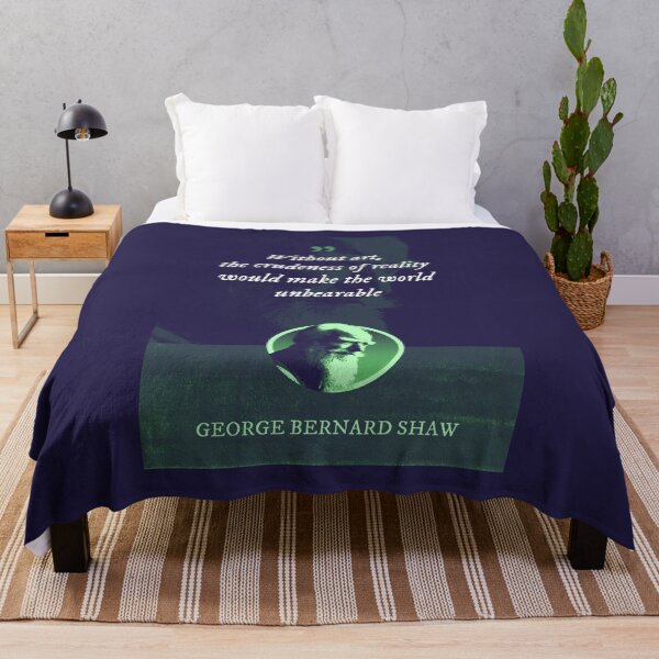 Item preview, George Bernard Shaw - Without art, the crudeness of reality would make the world unbearable designed and sold by Syahrasi.