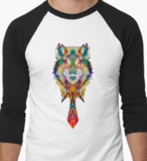 Corporate Wolf Men's Baseball ¾ T-Shirt