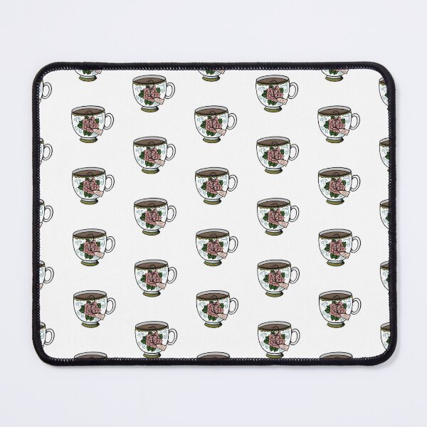 Item preview, Rose tea cup - traditional tattoo designed and sold by morganbethdraws.