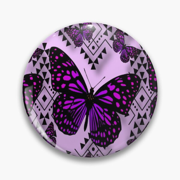 Item preview, Lavender / Pink/ Purple Fire Native Butterfly Design  designed and sold by JMWCD.