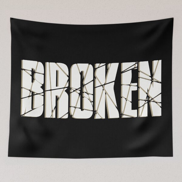 Item preview, Broken-Typography-Gothic-Dark Humor designed and sold by YomeHayin.