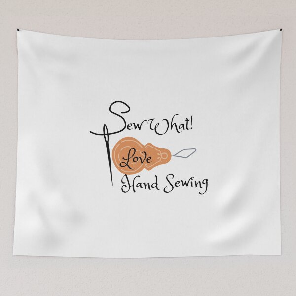 Item preview, Sew What! I Love Hand sewing designed and sold by KristaHowson.