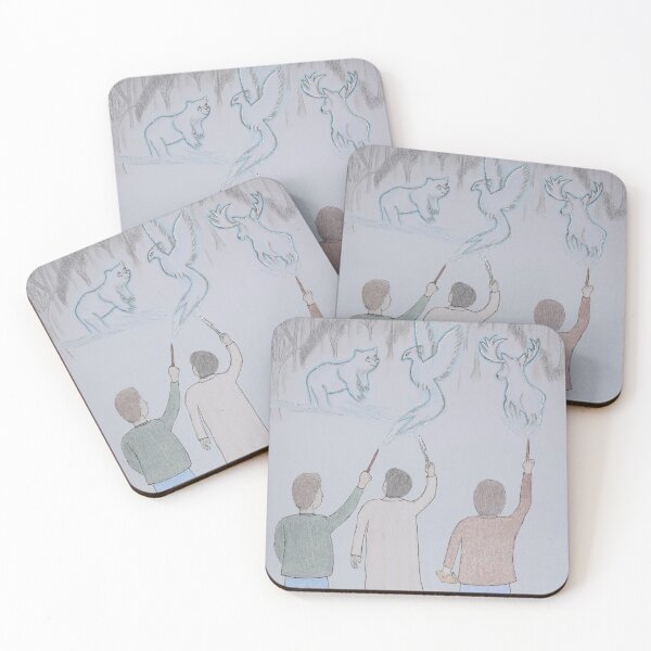 Item preview, Team Free Will Patronuses designed and sold by kinetic-passion.