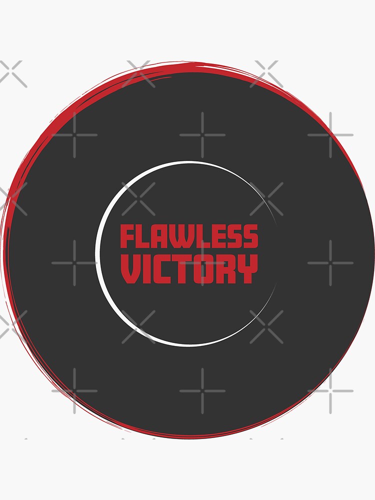 Flawless Victory Stickers for Sale