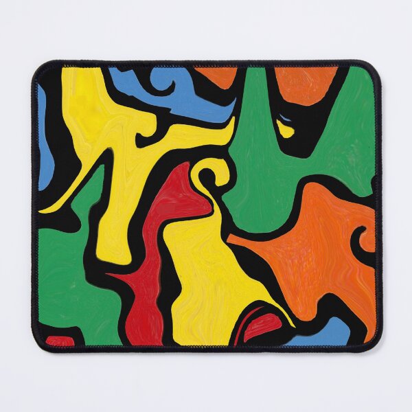 Item preview, Melted Crayons Abstract Design Odd Shapes designed and sold by SillaHoekstra.