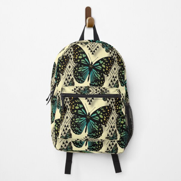 Item preview, Tan / Blue / Green / Fire Native Butterfly Design designed and sold by JMWCD.