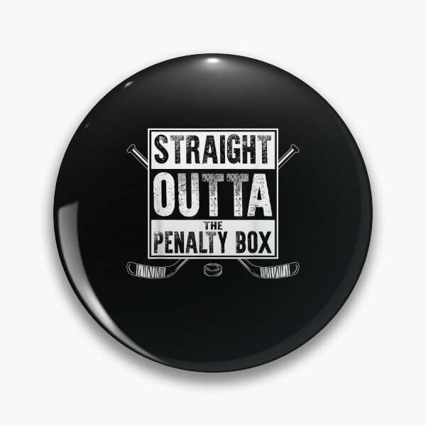Item preview, Ice Hockey Player traight Outta The Penalty Box designed and sold by LochyshiArah.