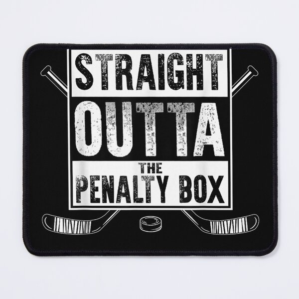 Item preview, Ice Hockey Player traight Outta The Penalty Box designed and sold by LochyshiArah.