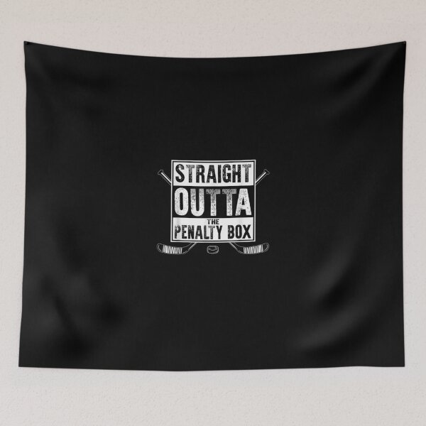 Item preview, Ice Hockey Player traight Outta The Penalty Box designed and sold by LochyshiArah.
