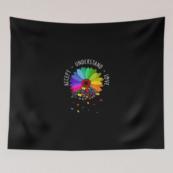 Item preview, Floral Autism Awareness Daisy Flower Autism Mom Support designed and sold by LochyshiArah.