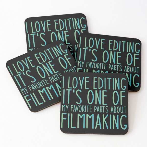Item preview, I love editing It's one of my favorite parts about filmmaking - Filmmakers cinematographer Sarcastic Funny Hilarious Present For Mom, Dad , Girlfriend Or Boyfriend designed and sold by Aymanclothings.