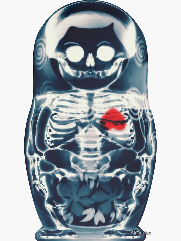 “Nesting Doll” Sticker for Sale by aligulec | Redbubble