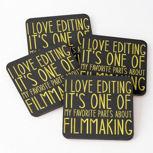 Item preview, I love editing It's one of my favorite parts about filmmaking - Filmmakers cinematographer Sarcastic Funny Hilarious Present For Mom, Dad , Girlfriend Or Boyfriend designed and sold by Aymanclothings.