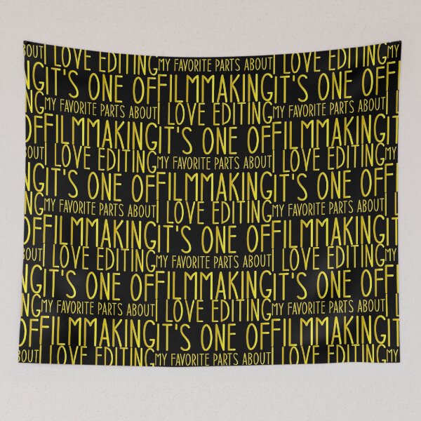 Item preview, I love editing It's one of my favorite parts about filmmaking - Filmmakers cinematographer Sarcastic Funny Hilarious Present For Mom, Dad , Girlfriend Or Boyfriend designed and sold by Aymanclothings.