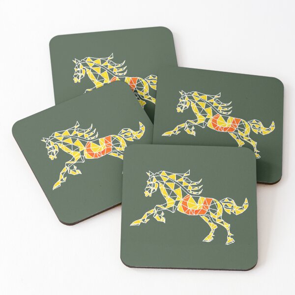 Item preview, Geometric Running Horse designed and sold by Arkneer.
