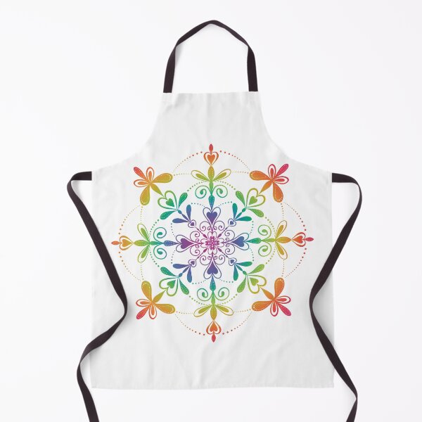 Item preview, Rainbow Mandala designed and sold by CuriousBloom.