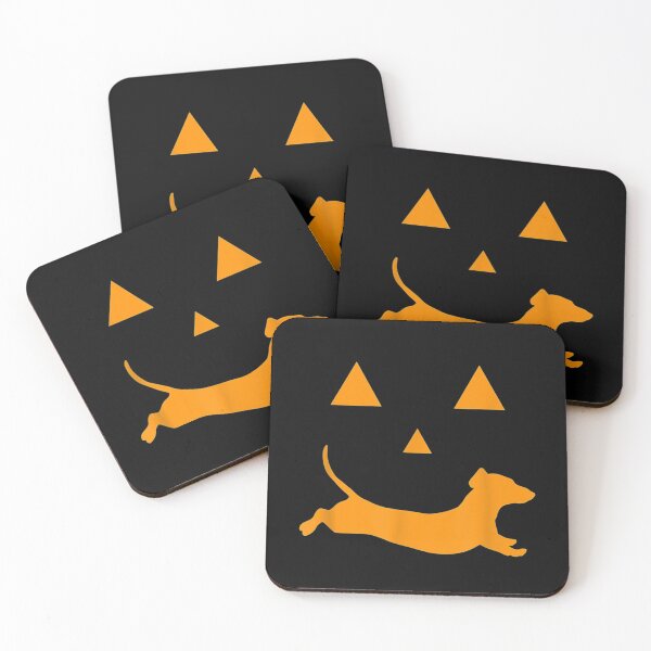 Artikelvorschau, Halloween Kürbis Dackel Jackolantern entworfen und verkauft von dyerpuckett.