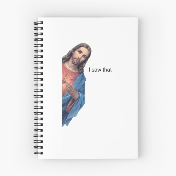 Aperçu de l'œuvre Jésus " j'ai vu ça " créée et vendue par theboonation.