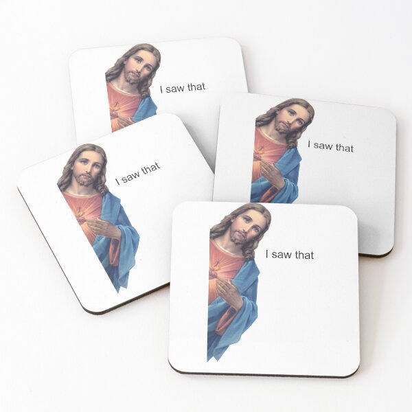 Item preview, Jesus "I Saw That" designed and sold by theboonation.