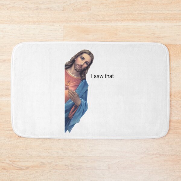 Item preview, Jesus "I Saw That" designed and sold by theboonation.