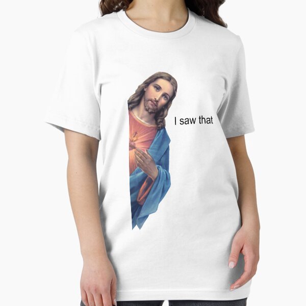 Item preview, Jesus "I Saw That" designed and sold by theboonation.