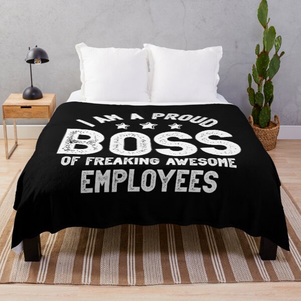 Item preview, I Am A Proud Boss Of Freaking Awesome Employees designed and sold by plussorn.