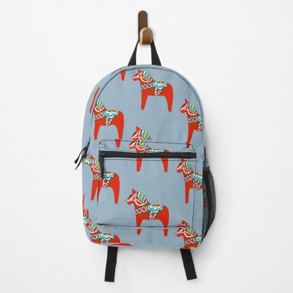 Item preview, Painted wooden Swedish horse designed and sold by EngineerGoC.