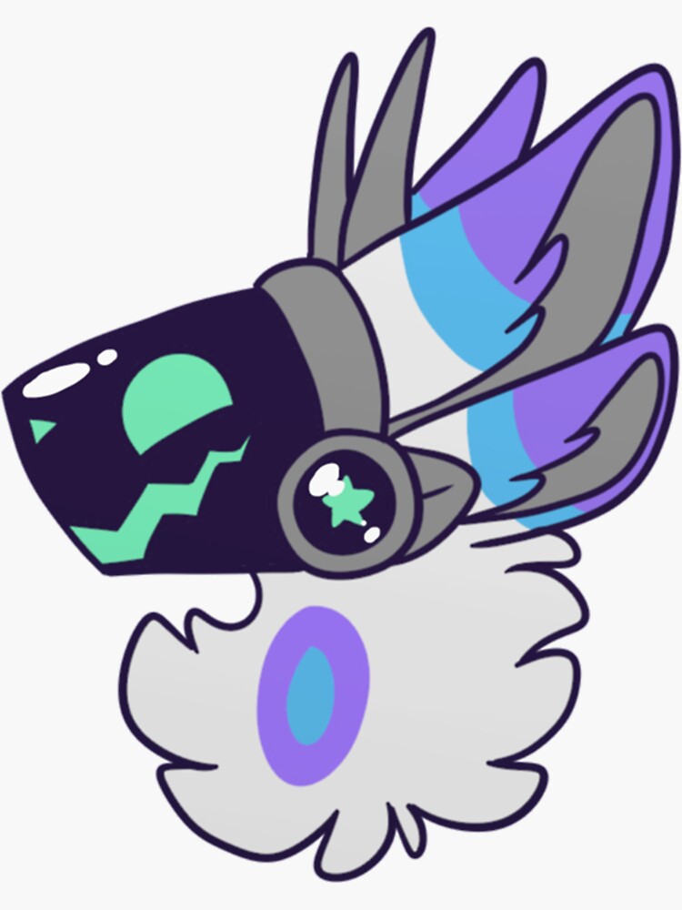 Protogens - Space Ver. Sticker for Sale by Cool-Koinu